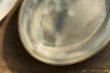 画像4: 八木橋昇　窯変粉引き　楕円リム皿 (4)