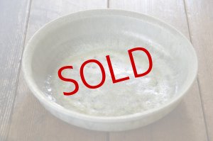 画像: 八木橋昇 古灰釉 7寸ドラ鉢