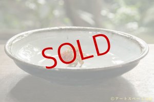 画像: 八木橋昇　黒呉須化粧7.5寸段浅鉢