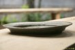 画像3: 八木橋昇　茶ビードロ　楕円リム皿 (3)