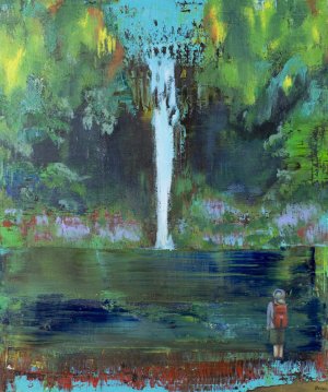 画像: 吉行鮎子「waterfall」