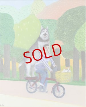 画像: 吉行鮎子「Cycling」