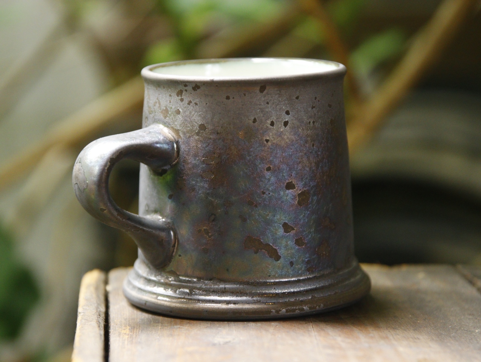 画像2: ONE KILN　A MUG／M 　ash × white　【アソート作品】 (2)