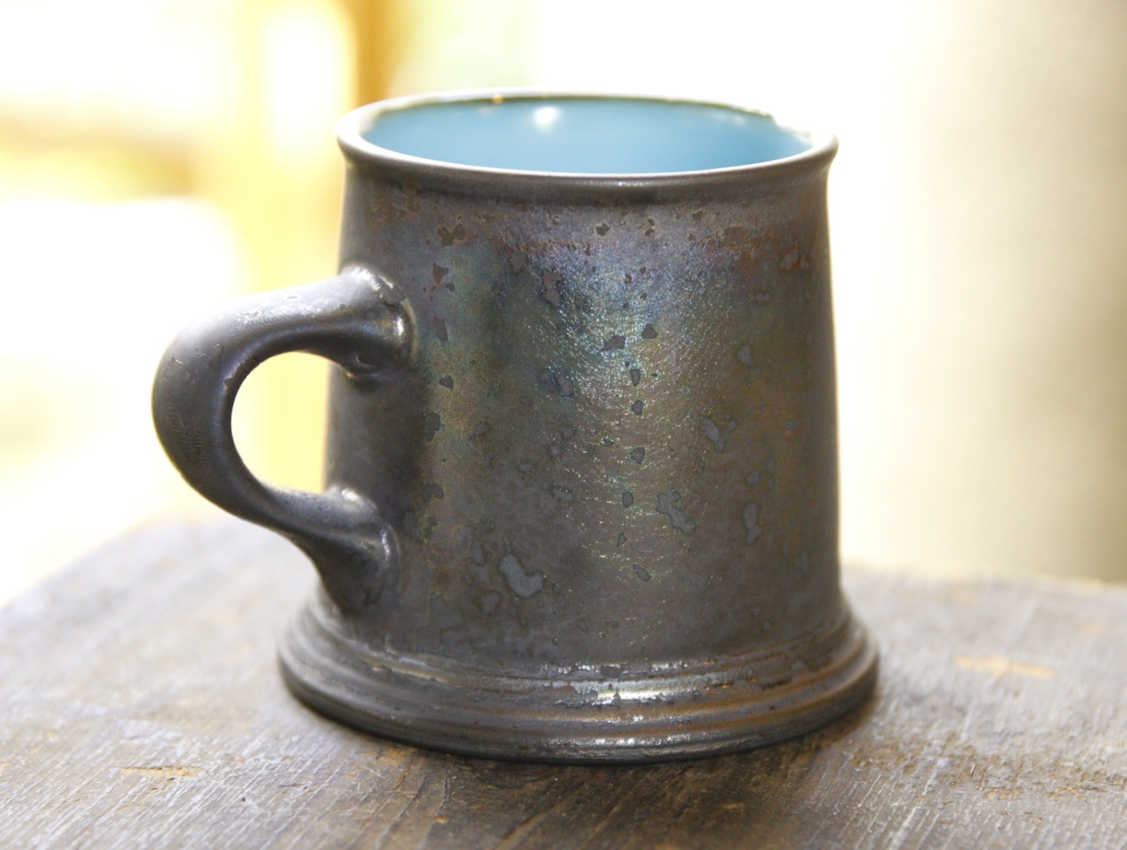 画像2: ONE KILN　A MUG ／M　ash × blue　【アソート作品】 (2)