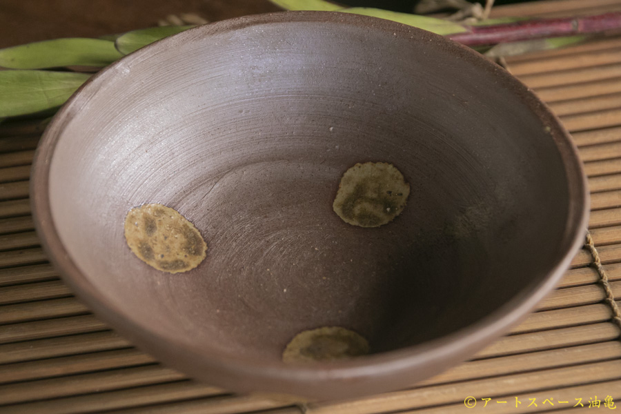 画像1: Akatsuki　備前　カレー皿（小）　ドット (1)