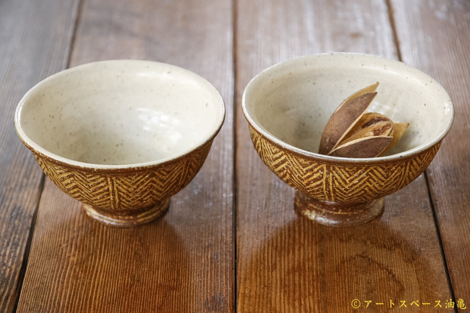 画像3: 江口香澄　アフリカ彫刻　高杯鉢（大） (3)