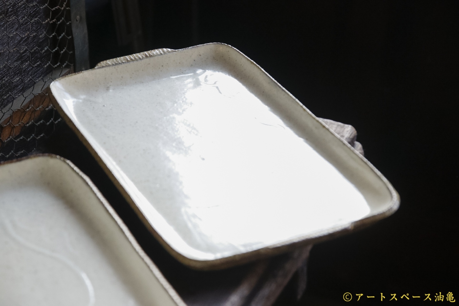 画像1: 江口香澄　アフリカ彫刻　お盆皿【アソート作品】 (1)