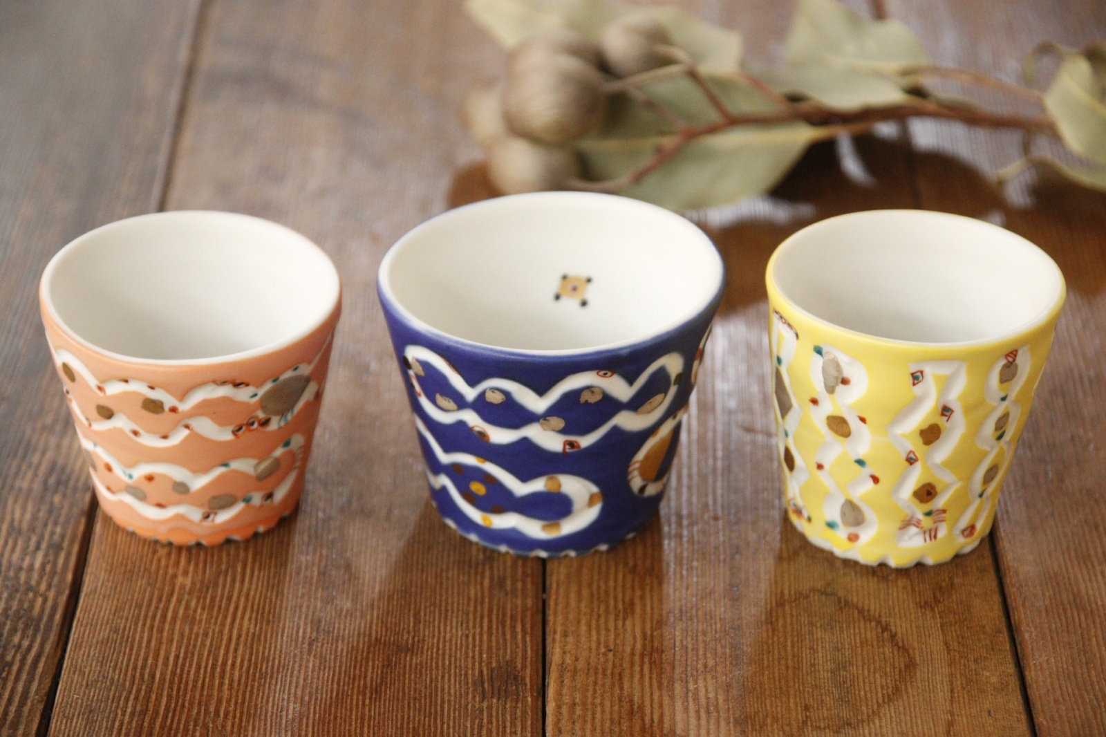 画像3: 浜坂尚子　手彫りカップ (3)