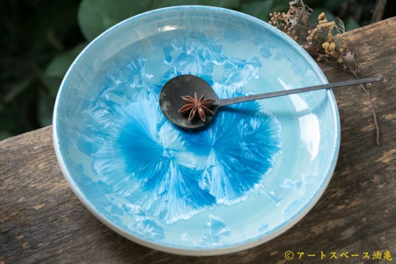 画像1: 間美恵　丸碗皿 (1)