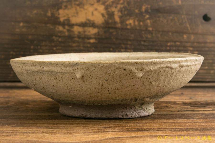 画像2: 加地学「白化粧銅釉　鉢」 (2)