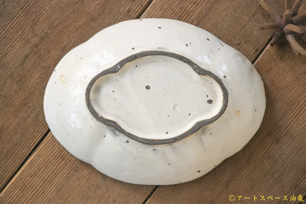 画像6: 加藤祥孝　粉引　6.5寸木瓜鉢 (6)