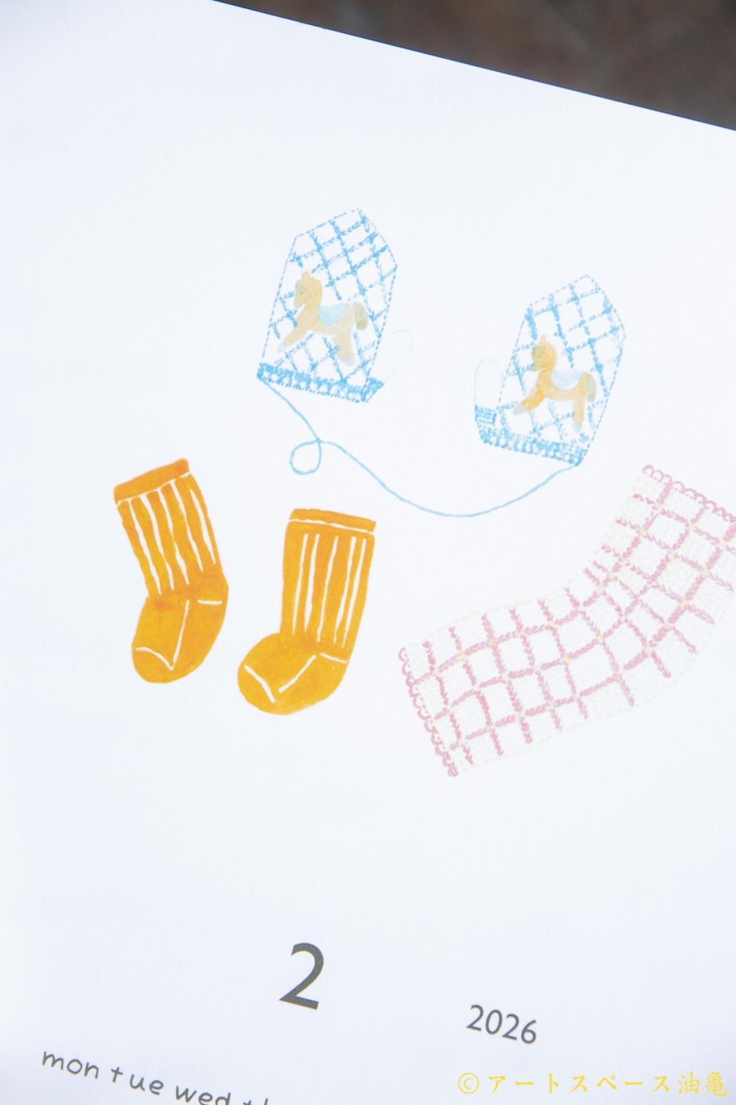 画像4: まえたこよみ　2026年 カレンダー＜レターパック対応商品＞ (4)