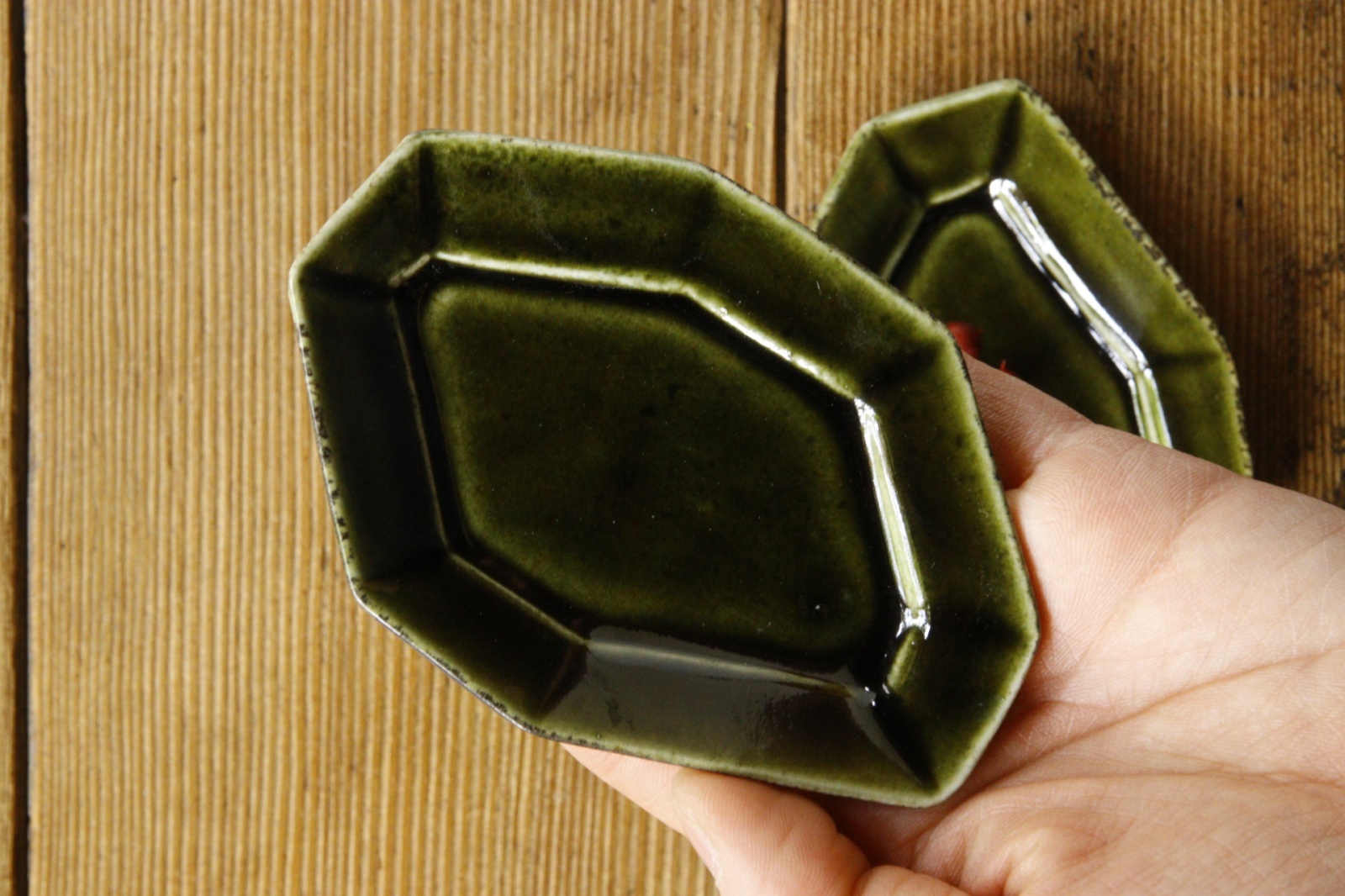 画像2: 宮内太志　八角豆皿　【アソート作品】 (2)