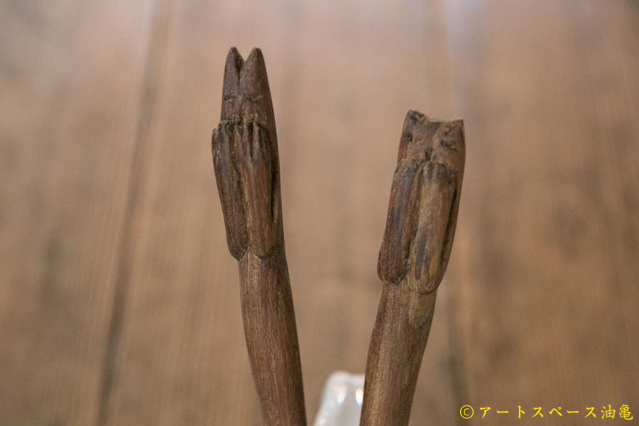 画像2: 奥山泉　木のスプーン　動物（約17.0〜20.0cm）【アソート作品】 (2)