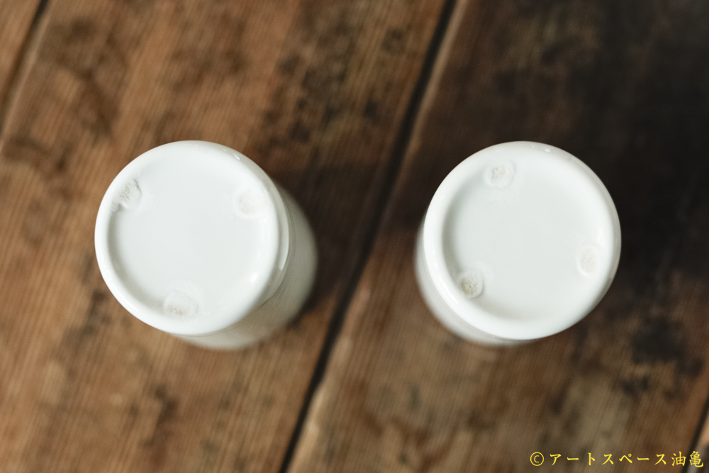 画像4: 大園篤志　コップ　白に赤茶 (4)