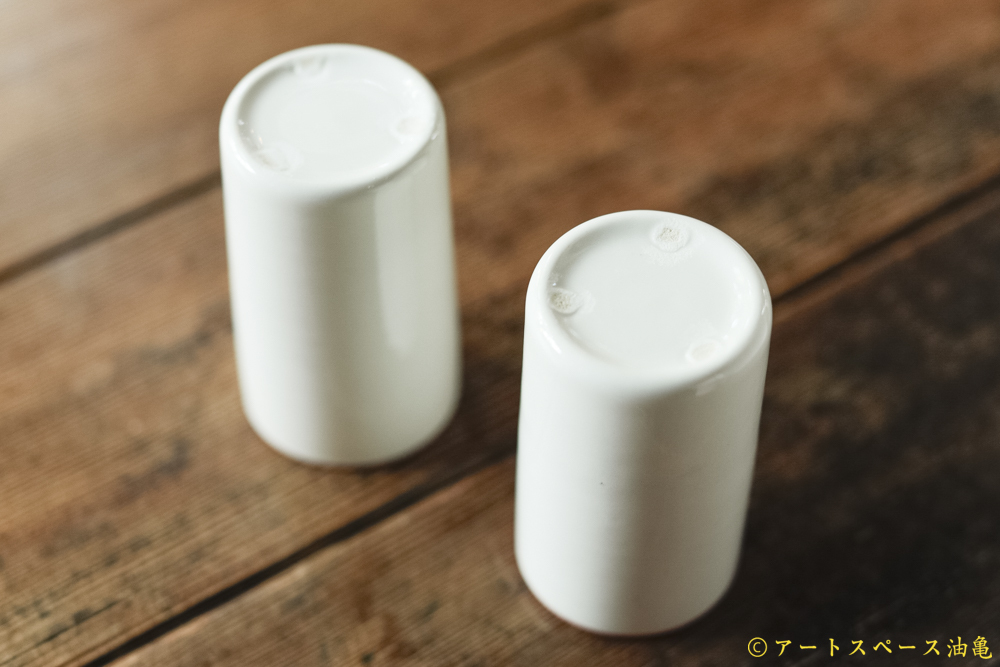 画像5: 大園篤志　コップ　白に赤茶 (5)