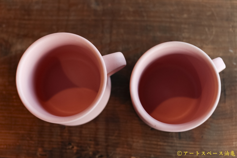 画像3: 大園篤志　くびれマグ　ピンク (3)