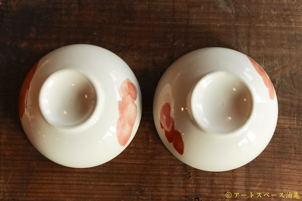 画像5: 大園篤志　茶碗　絵付　赤茶 (5)