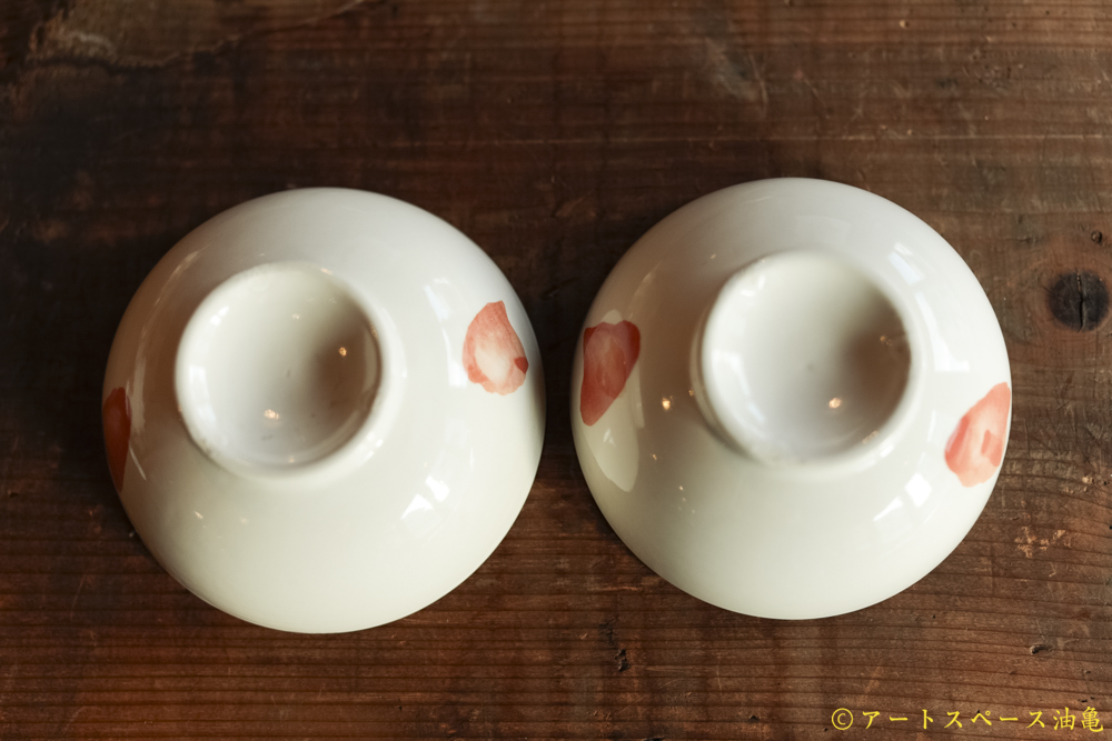 画像4: 大園篤志　茶碗　絵付　赤茶 (4)