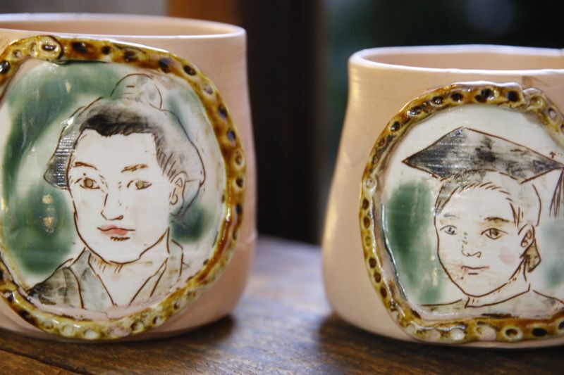 画像2: 田川亞希　偉人カップ（幕末〜明治）　樋口一葉／津田梅子 (2)