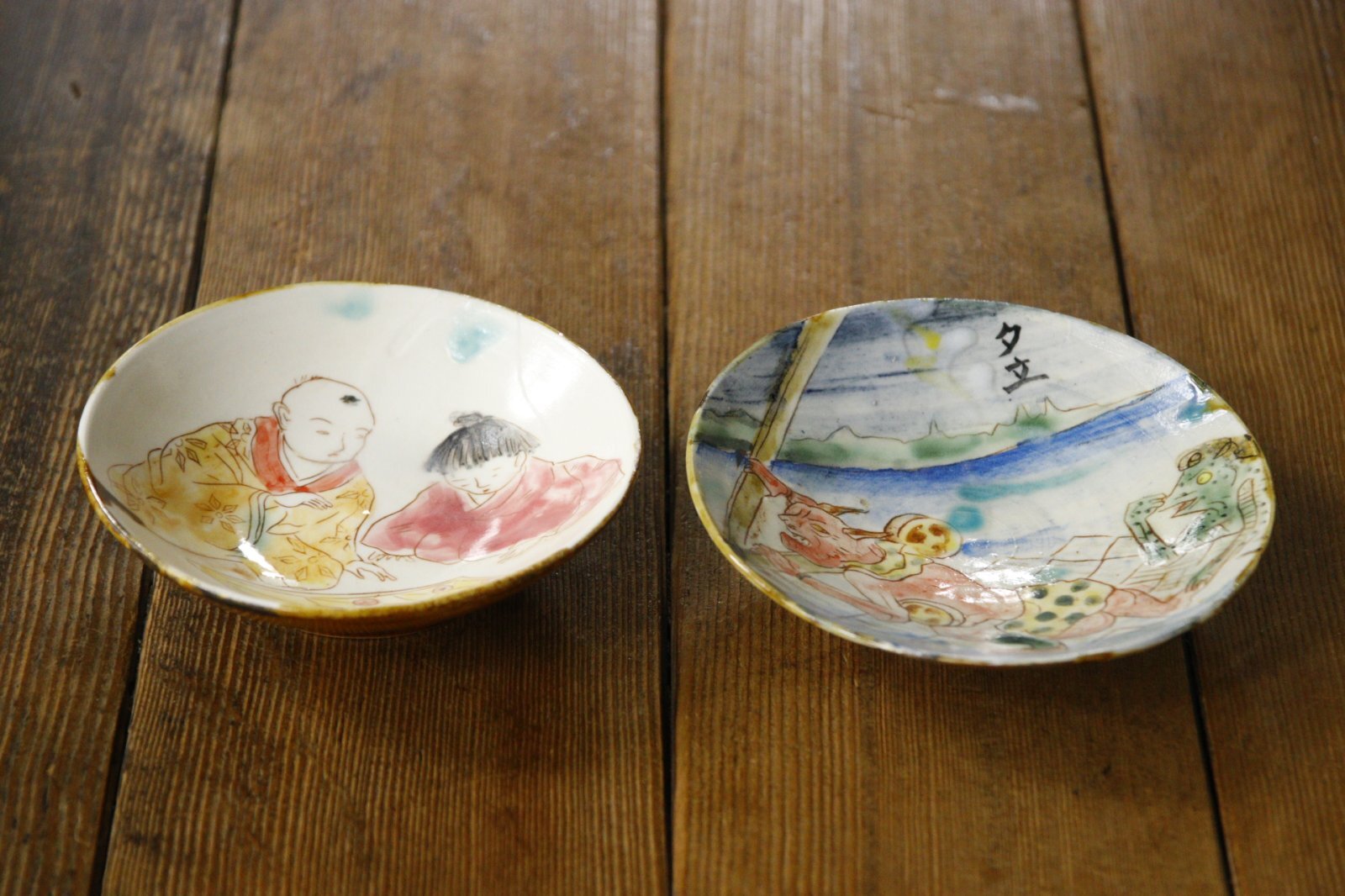 画像2: 田川亞希　浮世絵皿 (2)