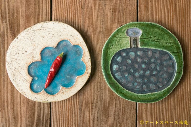 タナベヨシミ プレート小皿 －作家もの陶器・うつわ・アートの通信販売
