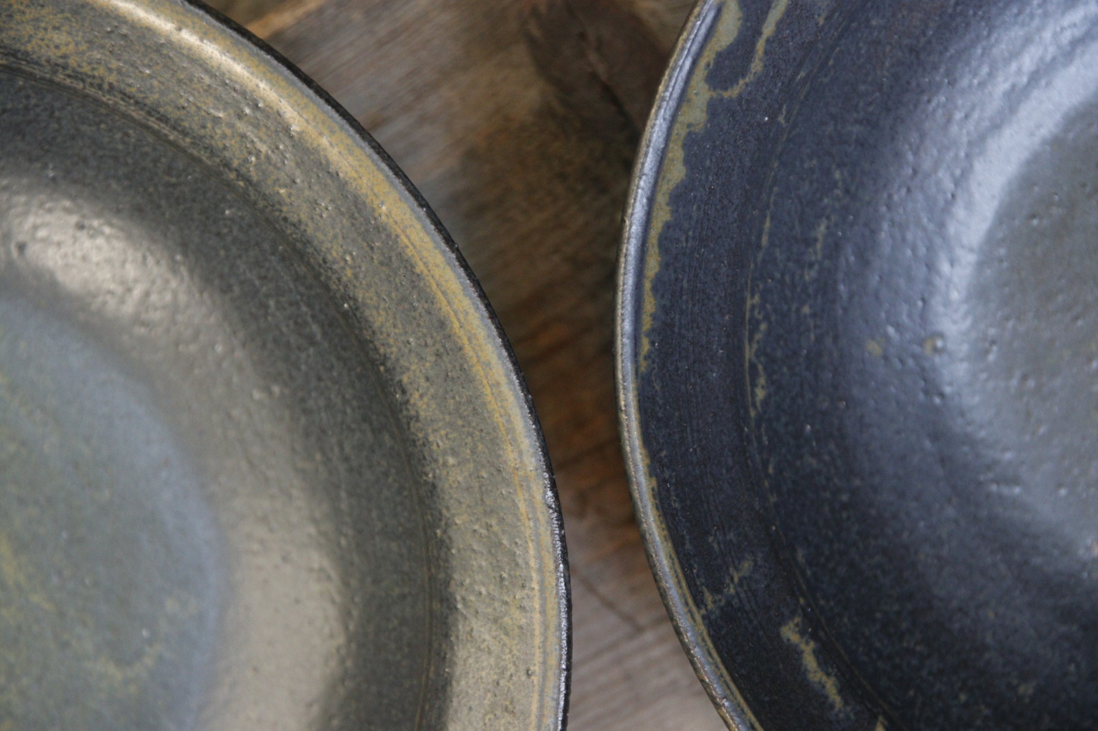 画像9: 八木橋昇　黒釉リム鉢　7.5寸【アソート作品】 (9)