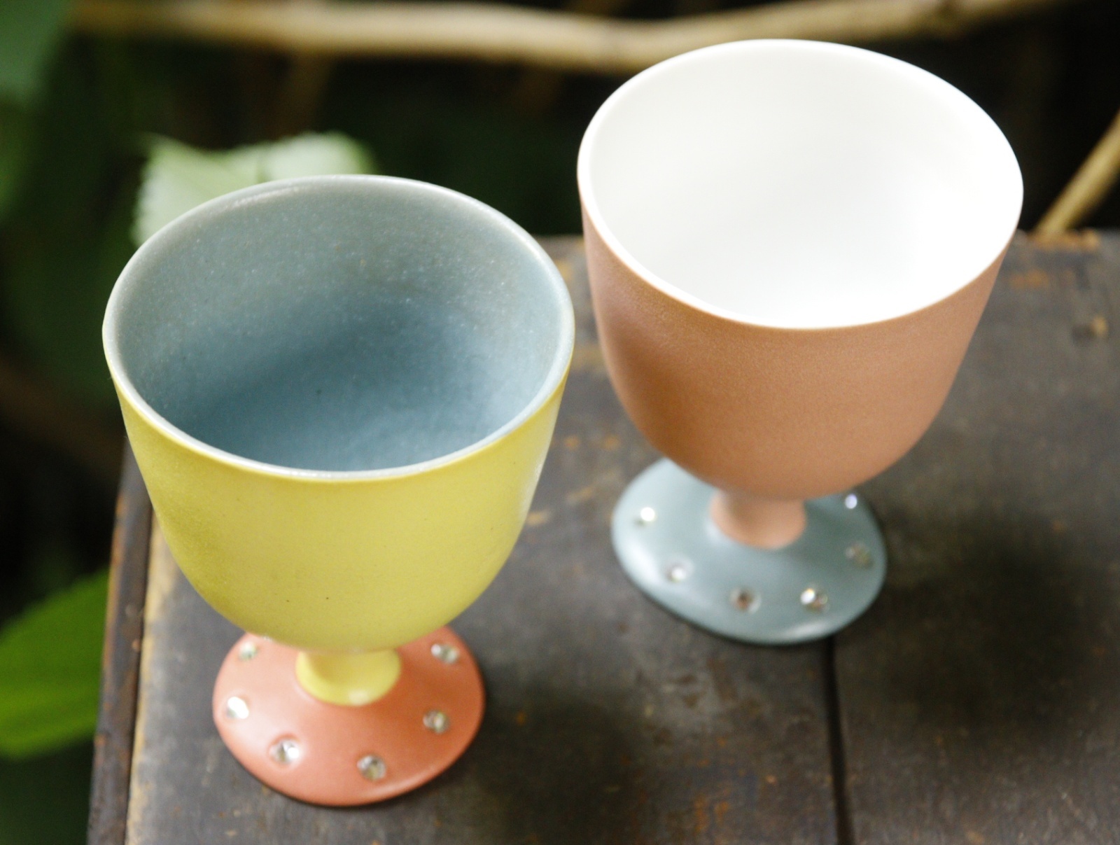 画像2: 柳忠義 　スワロフスキー高杯 (2)
